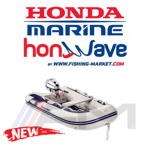 HONDA HonWave T25 SE3 - Надуваема моторна лодка с оребрено твърдо дъно 250 cm